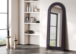 Hanah Home Espejo Cheval Negro